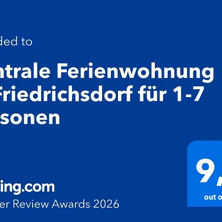 Apartmán Zentrale In Fuer 1-7 Personen